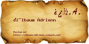 Ölbaum Adrienn névjegykártya